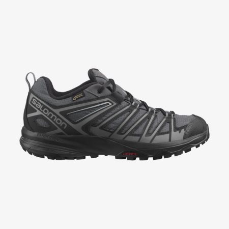 Buty Trekkingowe Męskie Salomon X CREST GORE-TEX Czarne - PL 0-LUWF